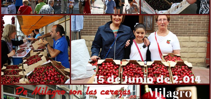 De Milagro son las Cerezas. Jornada Turística – XV Aniversario de La Fiesta de las Cerezas 15 de Junio.