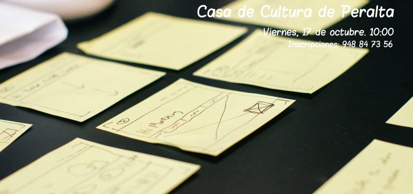 Taller de Creatividad en la Casa de Cultura de Peralta. Viernes 17 de octubre de 2014.