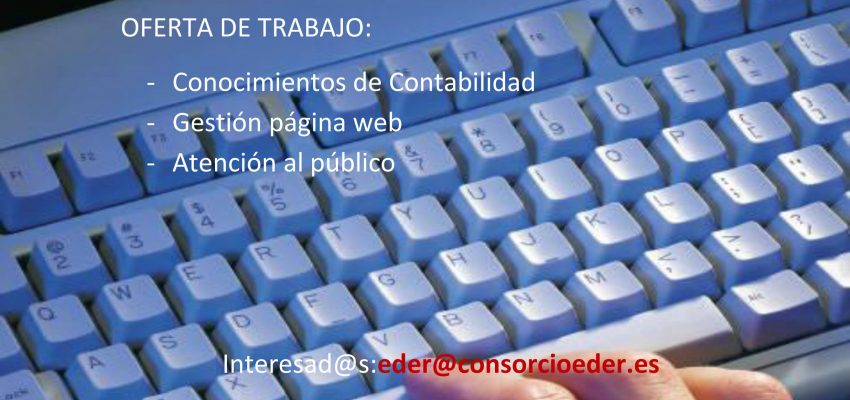 Nueva oferta de Empleo para gestión página web  y administración