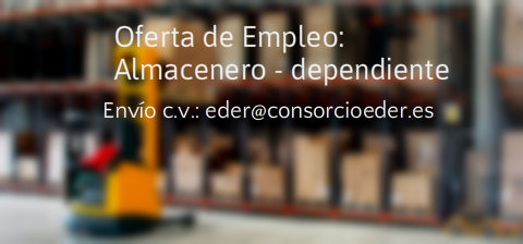 Oferta de empleo en la Ribera de Navarra: Almacenero – dependiente