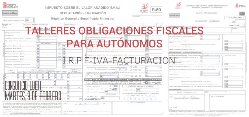 Formación para personas emprendedoras: Talleres obligaciones fiscales