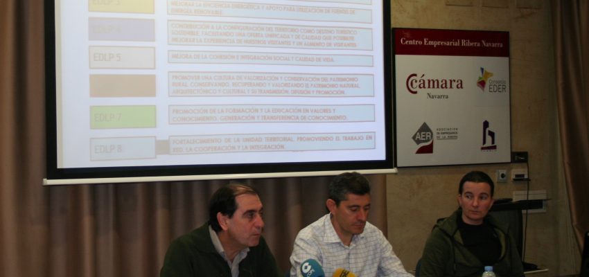 El Consorcio EDER presenta la 1ª Convocatoria de Ayudas para la Ribera de Navarra LEADER del PDR 2014-2020.