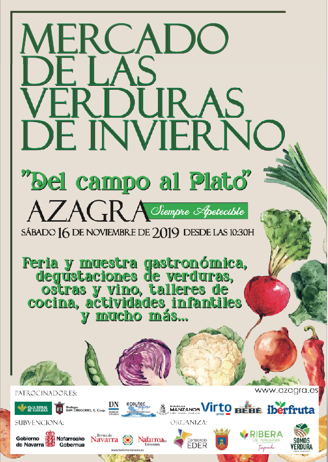 Mercado de las verduras de invierno