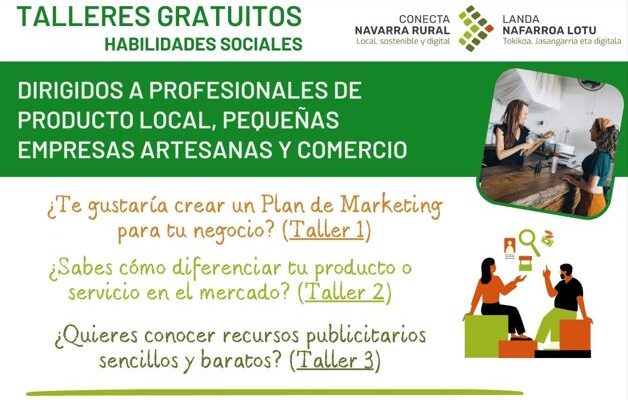 Abiertas las inscripciones para profesionales del producto local, artesanos y comerciantes de la Ribera de Navarra