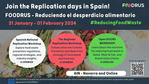 Ya puedes inscribirte en el próximo evento FoodRUs: Reduciendo el desperdicio alimentario