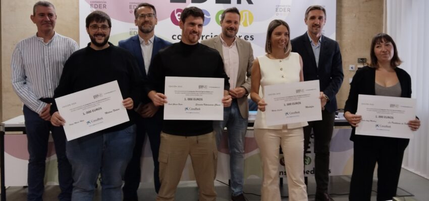 Caixabank y Consorcio EDER entregan los premios «Tierra de Oportunidades 2024» a cuatro proyectos emprendedores de la Ribera de Navarra