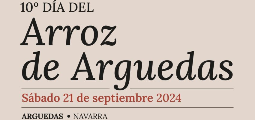 X Día del Arroz de Arguedas